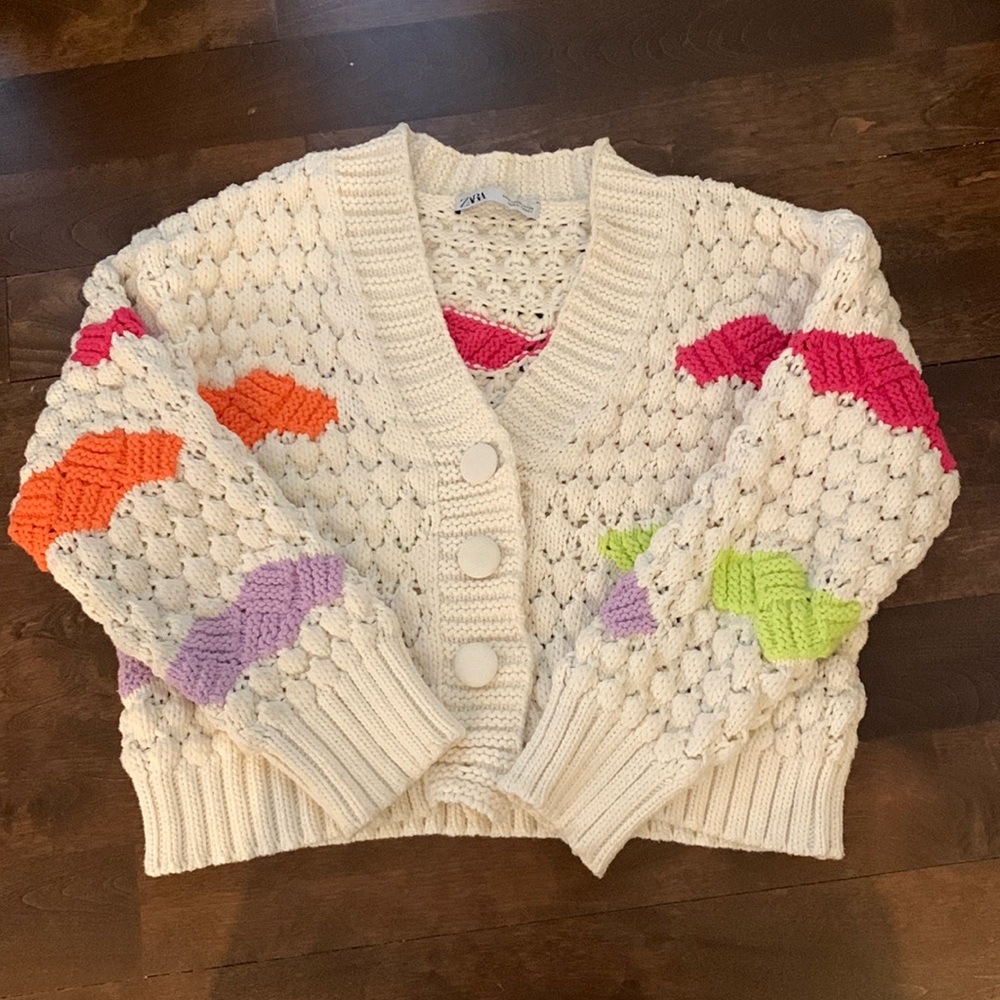 Zara knitted cardigan